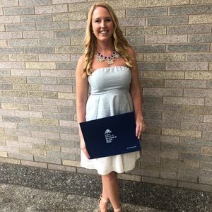 Light blue jcrew dress